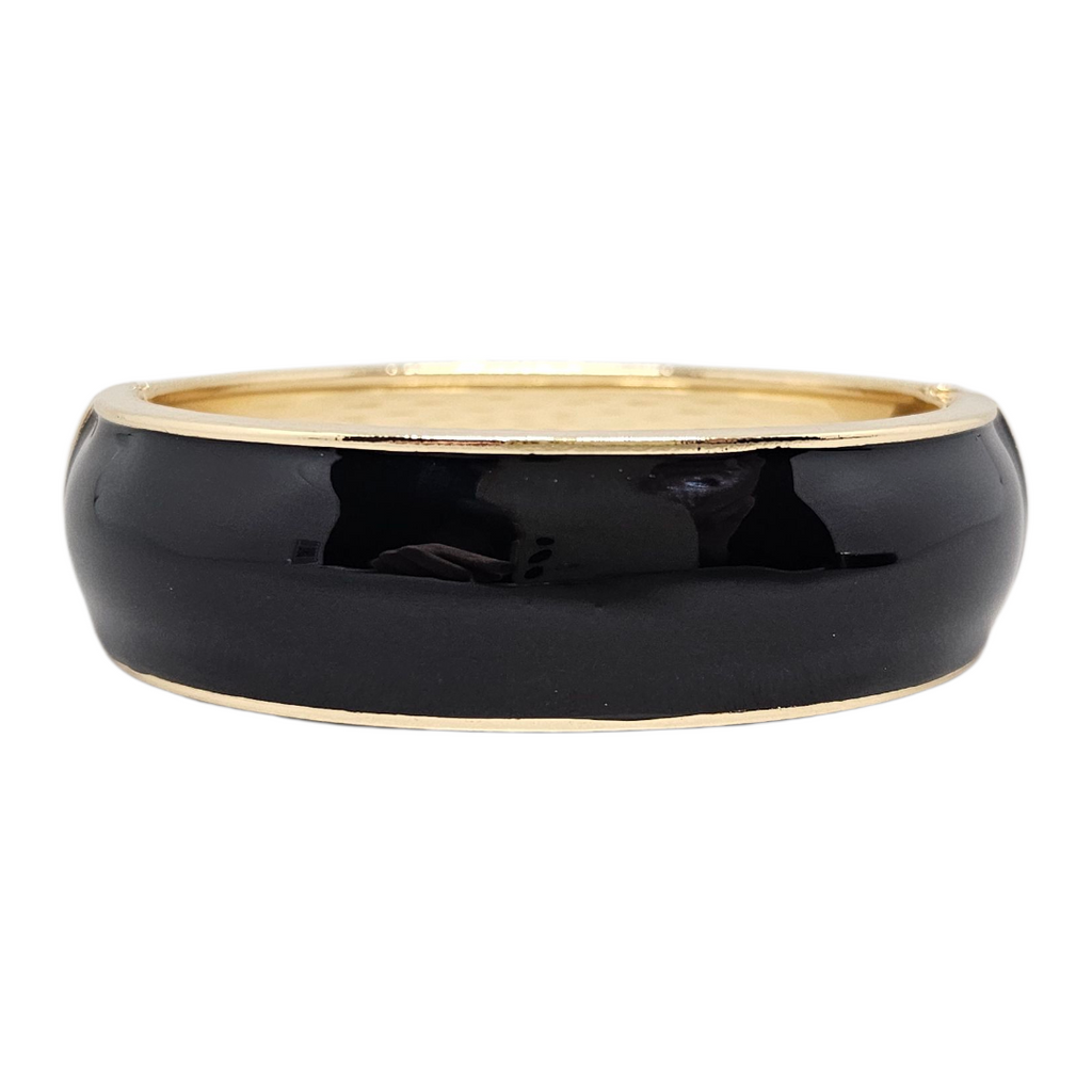Bracelete Esmaltado Preto