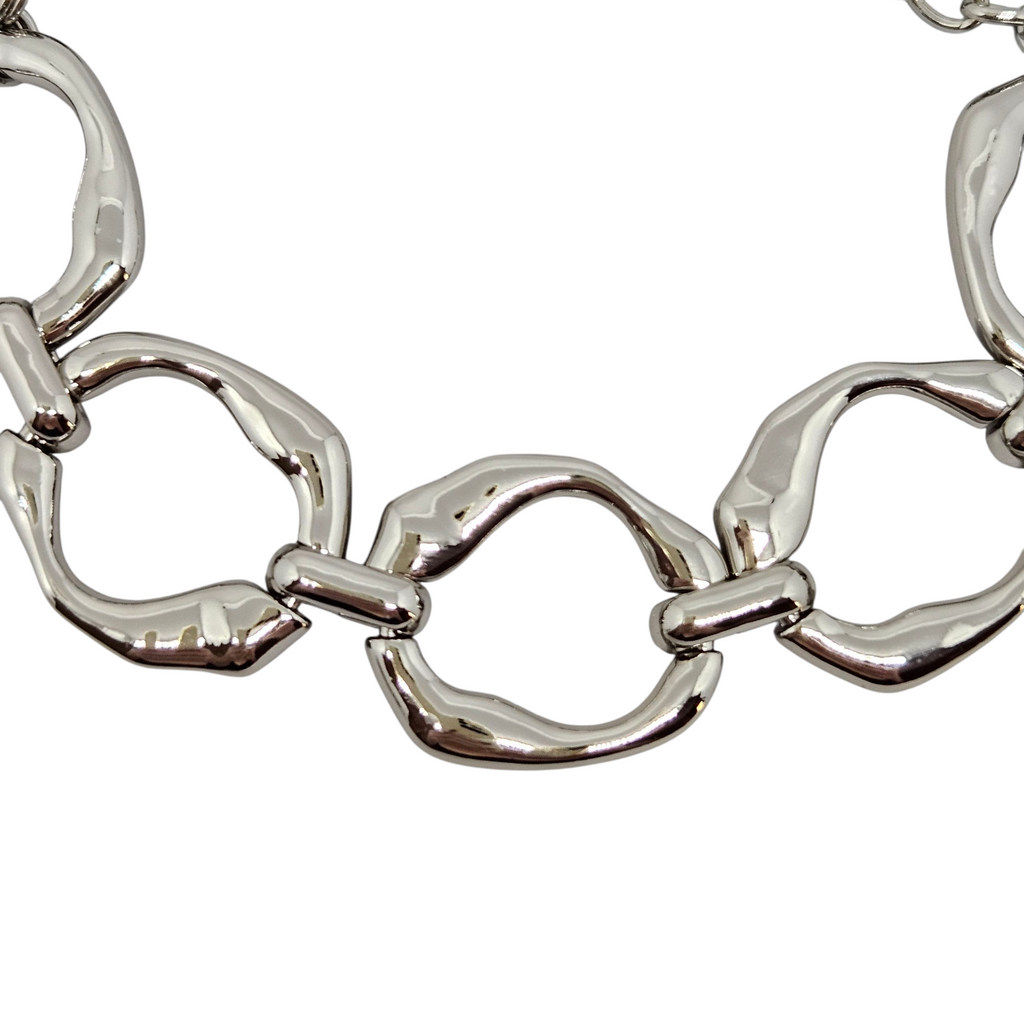 Pulseira Elos Orgânicos M - Prata