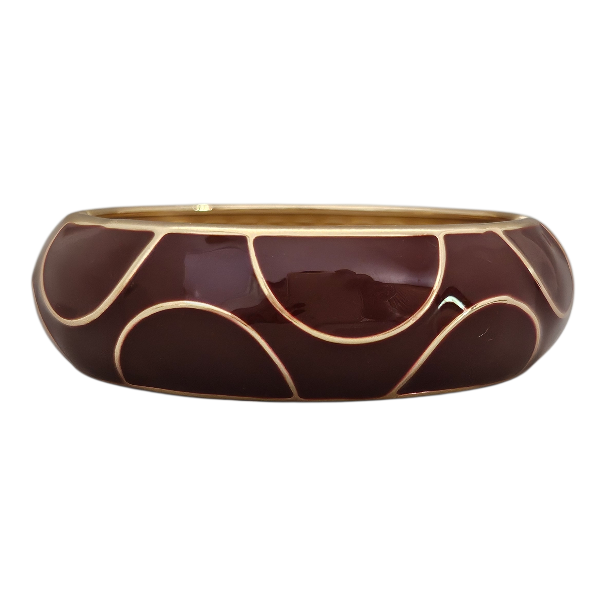 Bracelete Bolas Bordô
