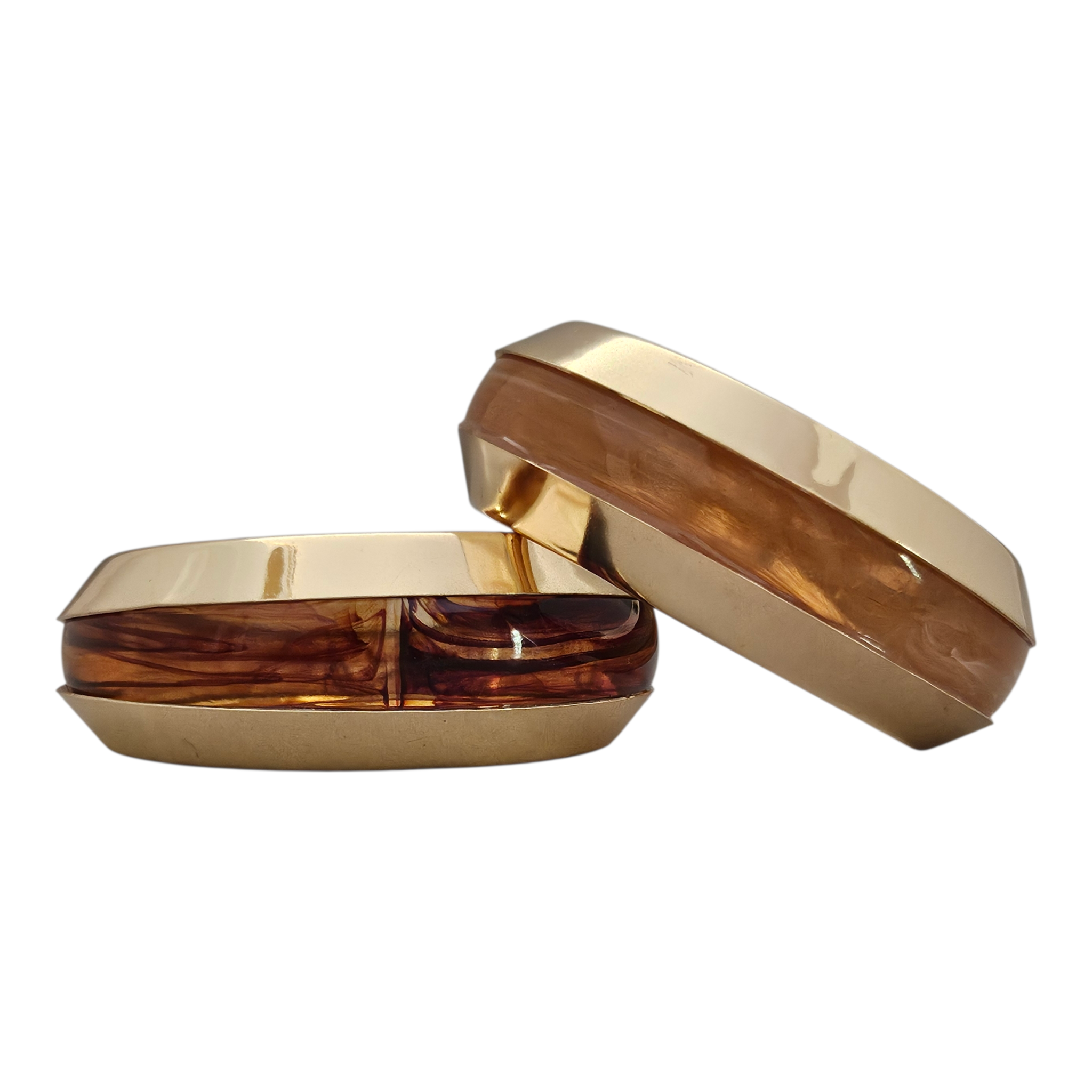 Bracelete Resina e Metal