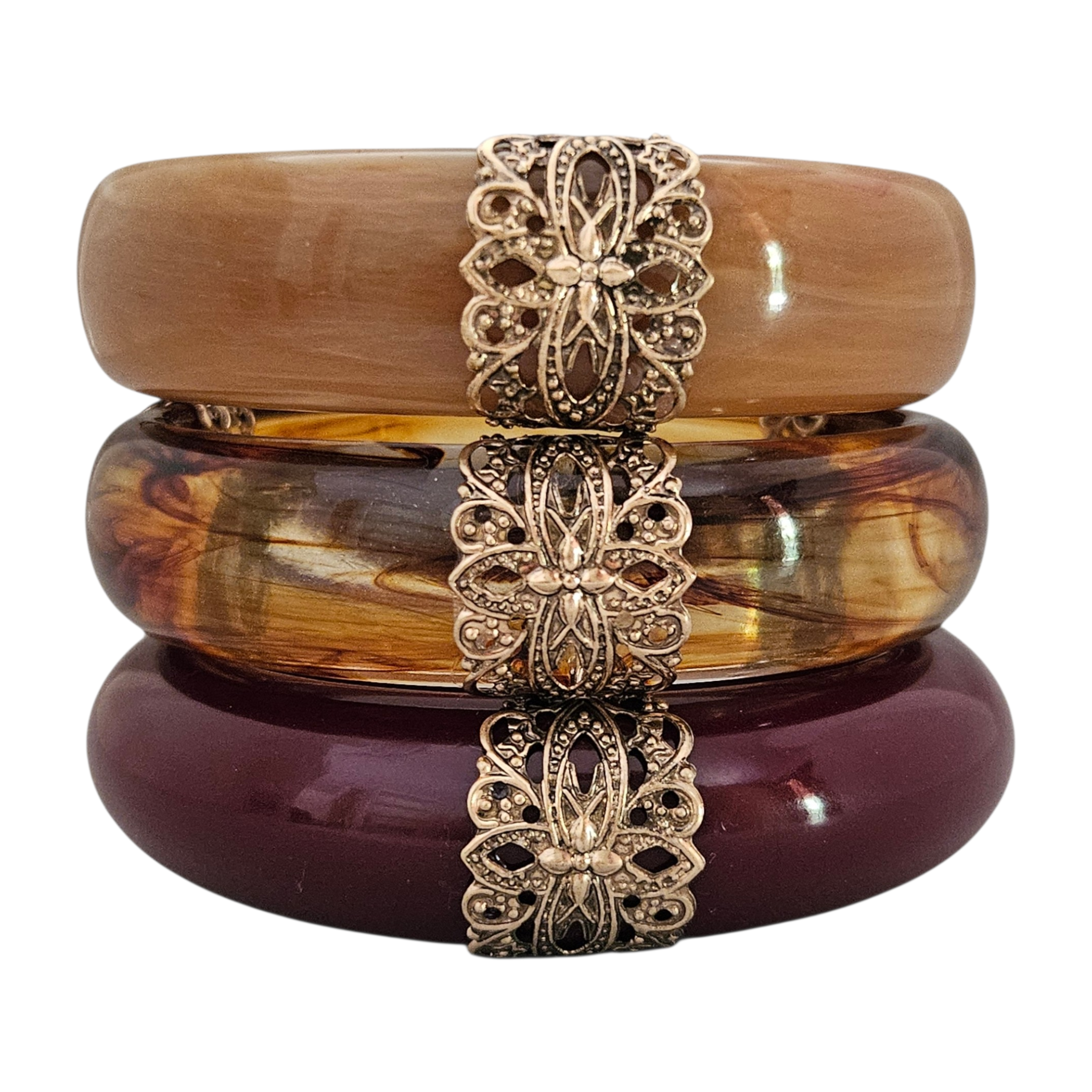 Mix Resina (3 braceletes)