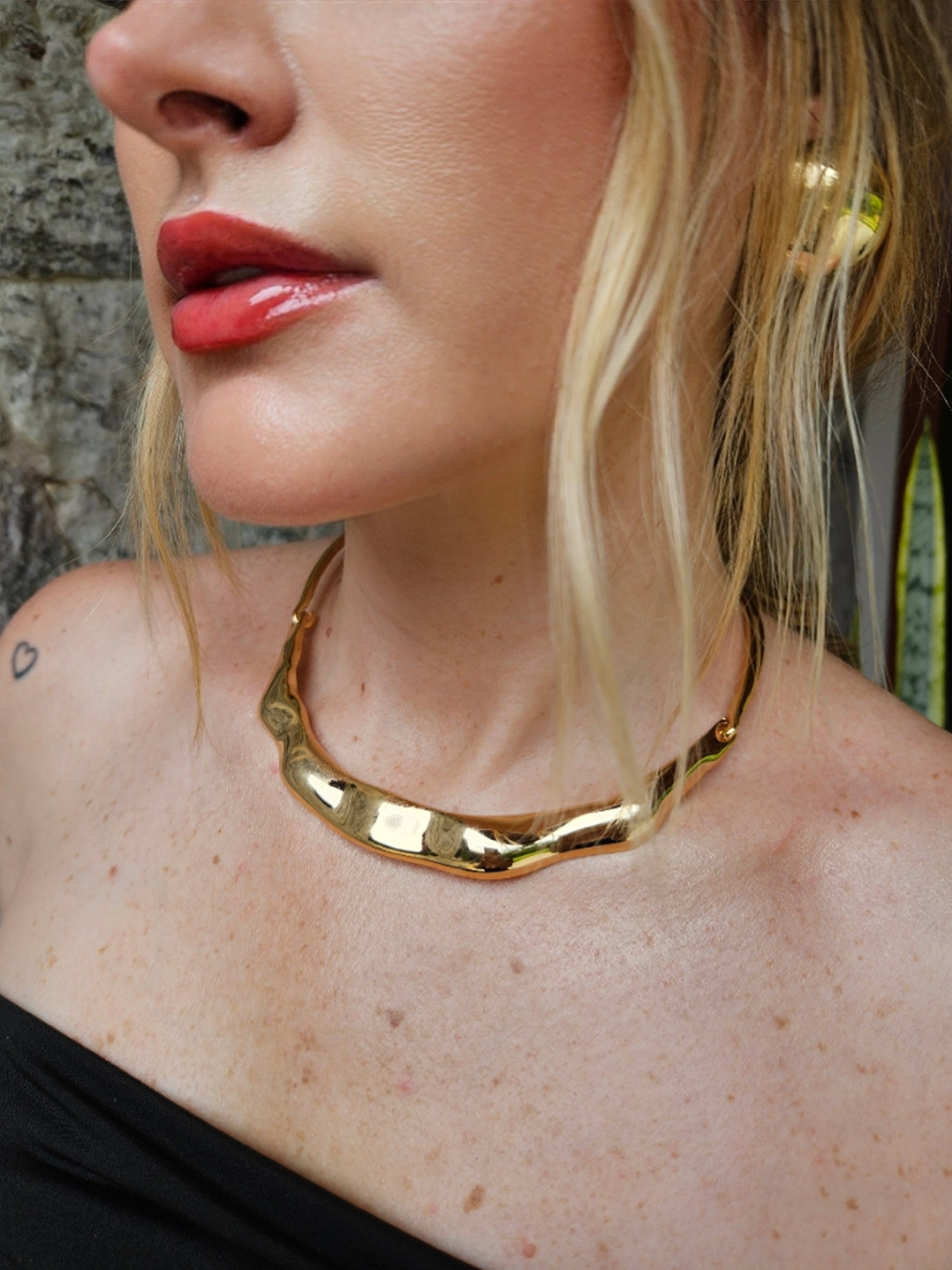Aro Orgânico Dourado
