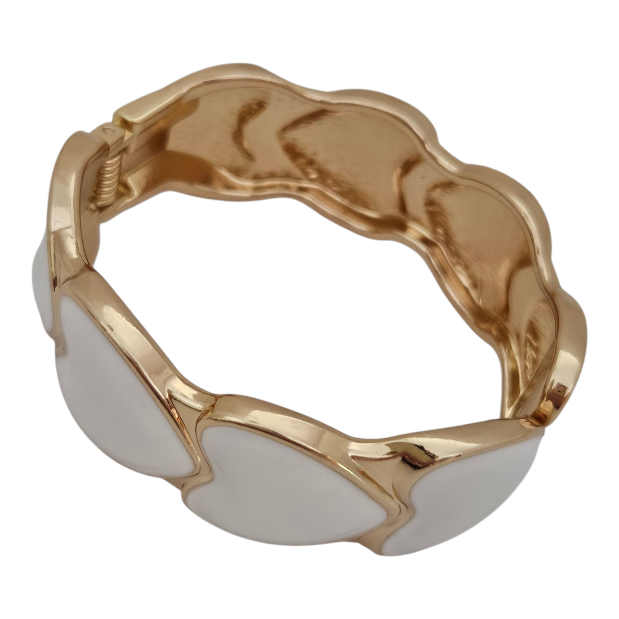 Bracelete Esmaltado Branco