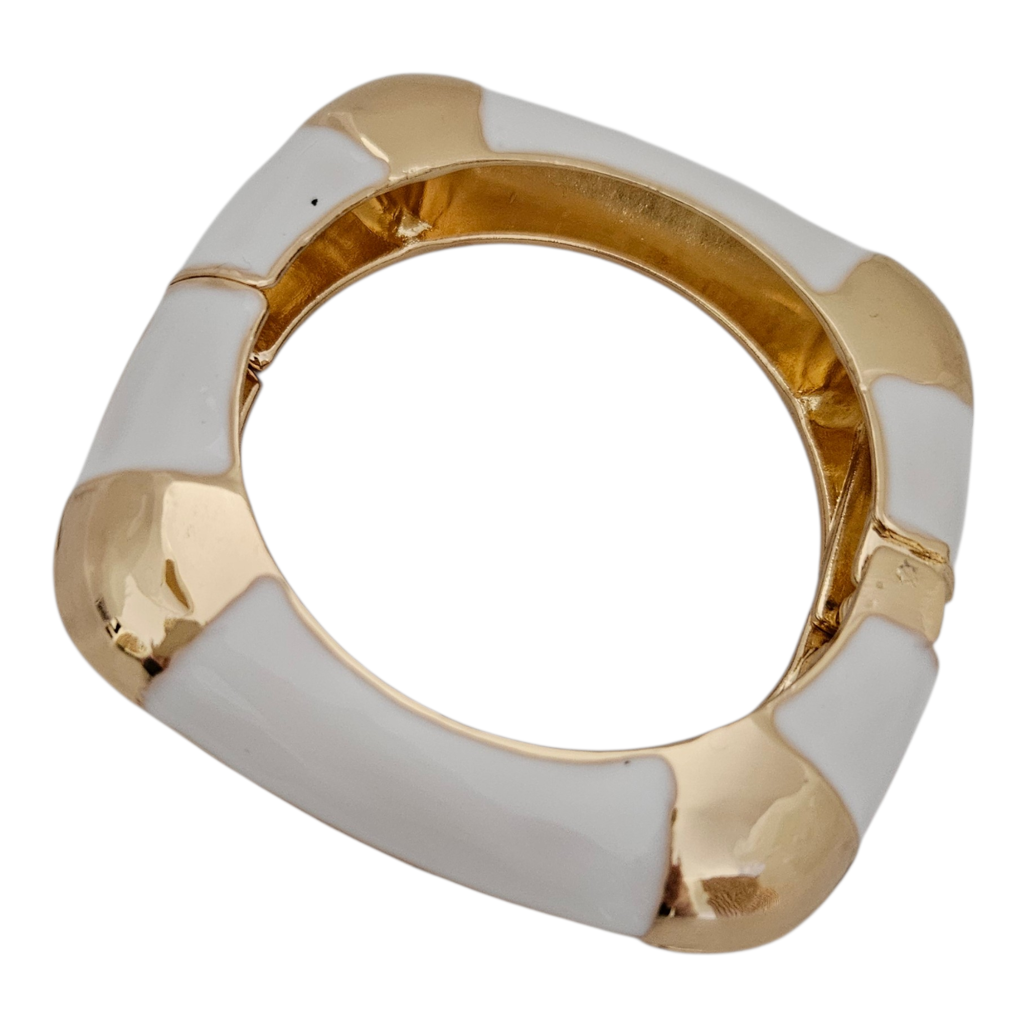 Bracelete Esmaltado Quadrado