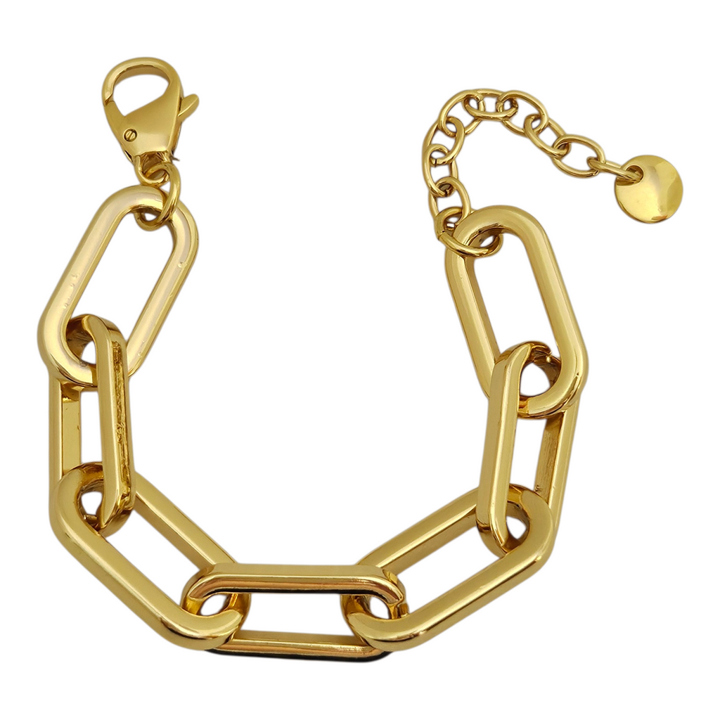 Pulseira Elos Cartier G - Dourada