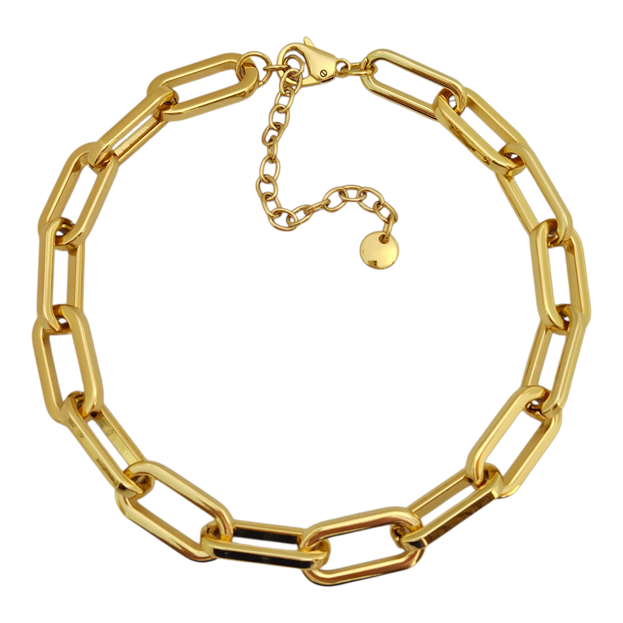 Colar Elos Cartier - Dourado