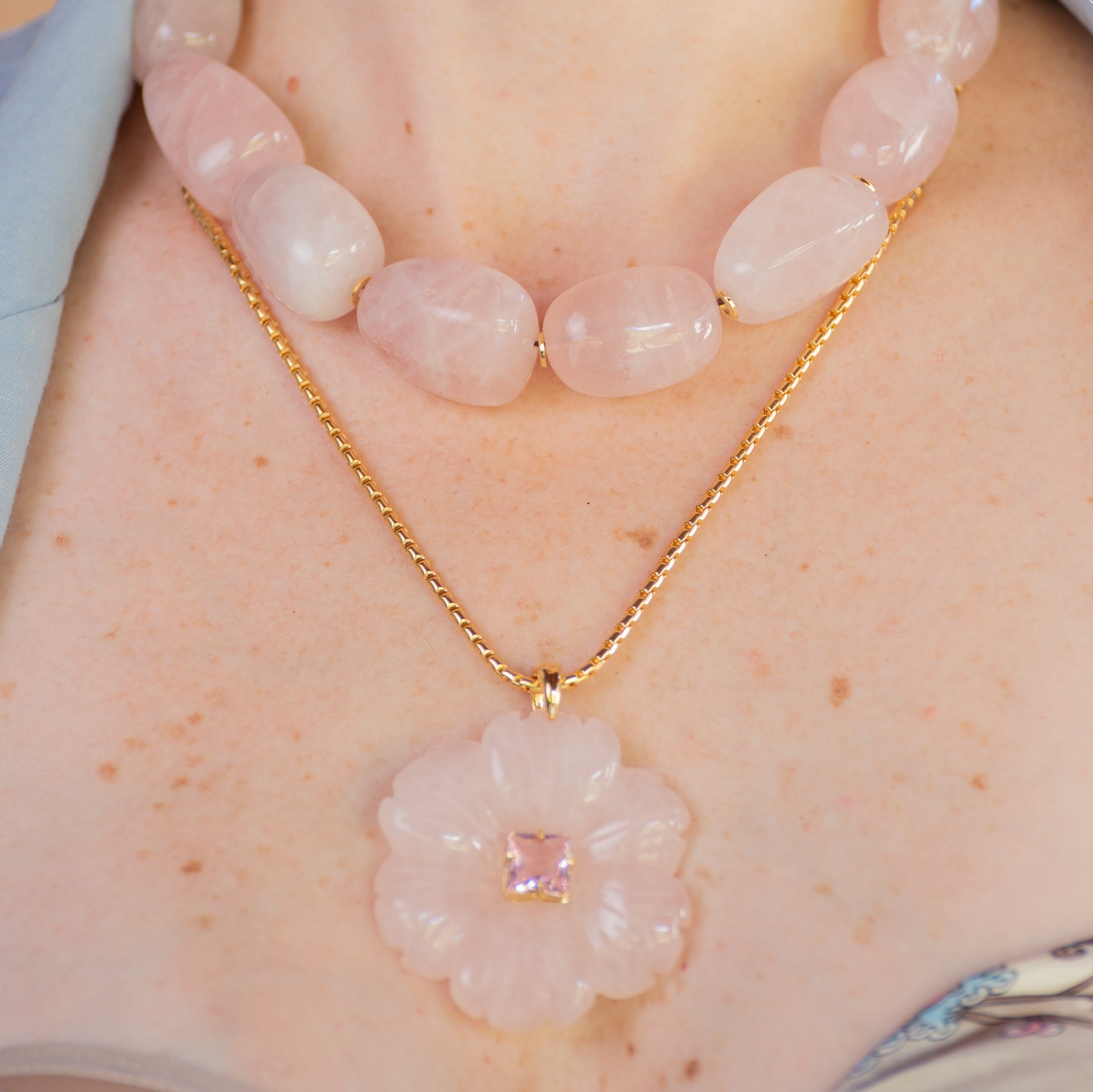 Mix Quartzo Rosa